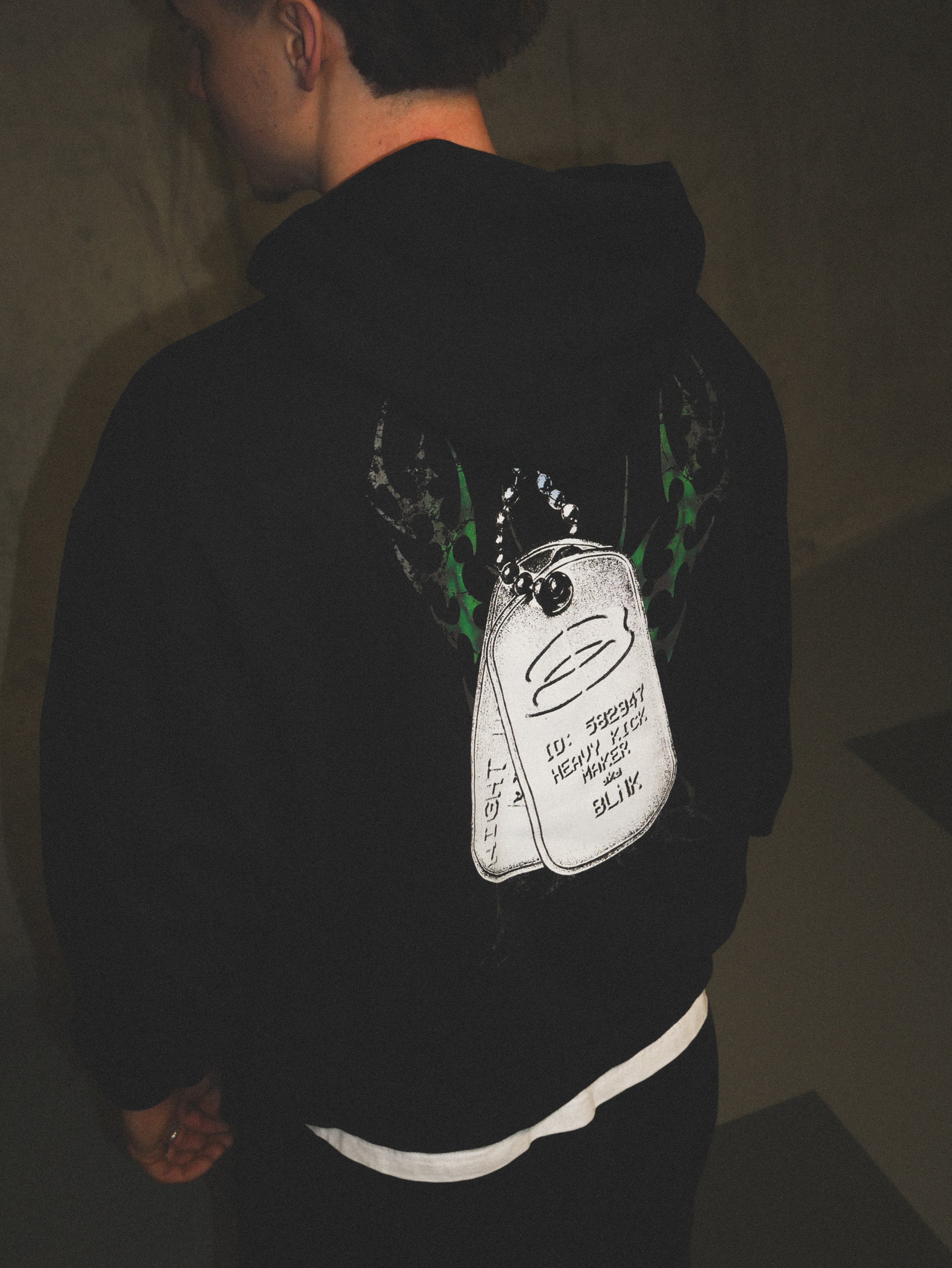 Dog Tag Hoodie