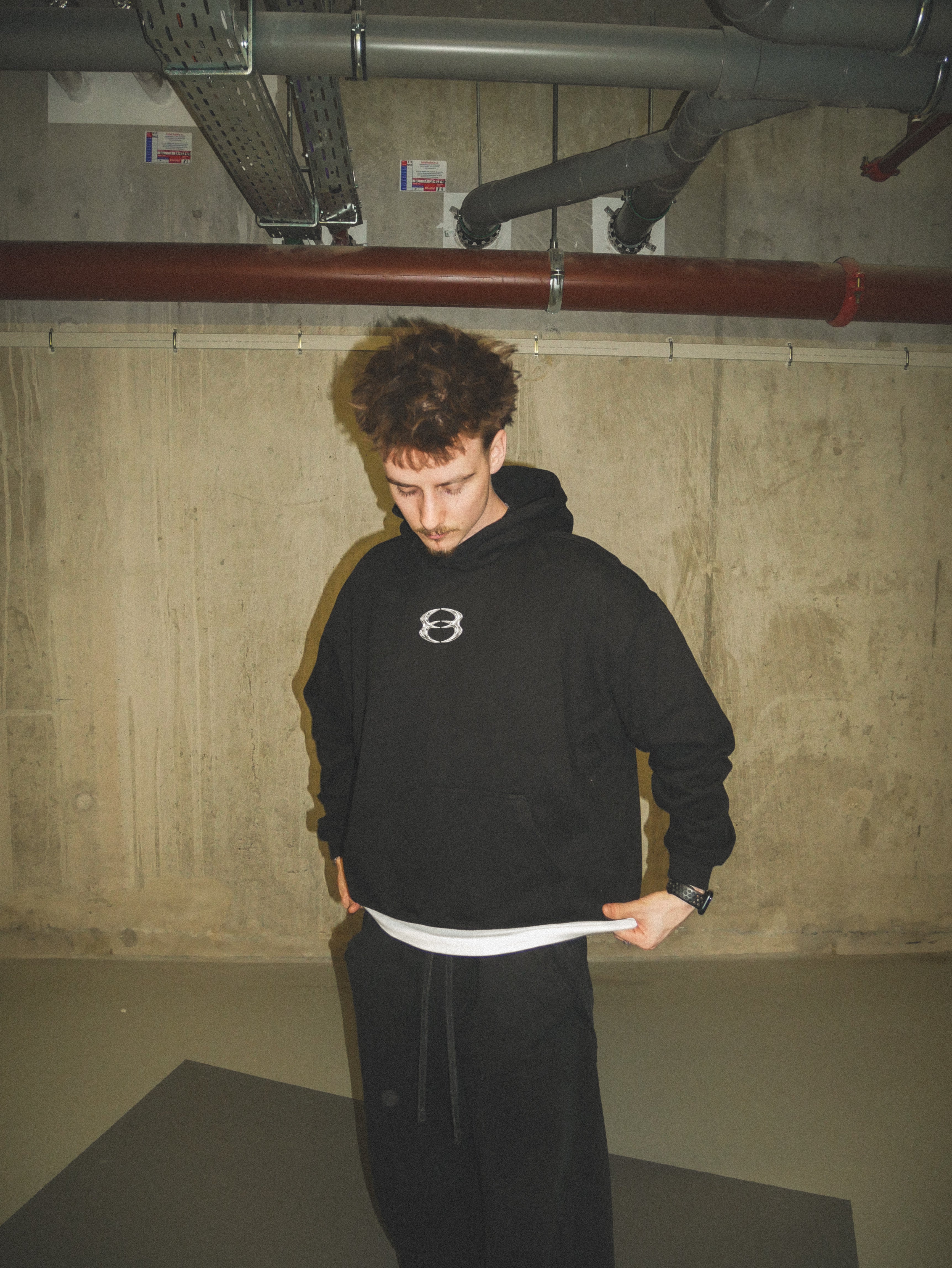 Chrome Logo Hoodie