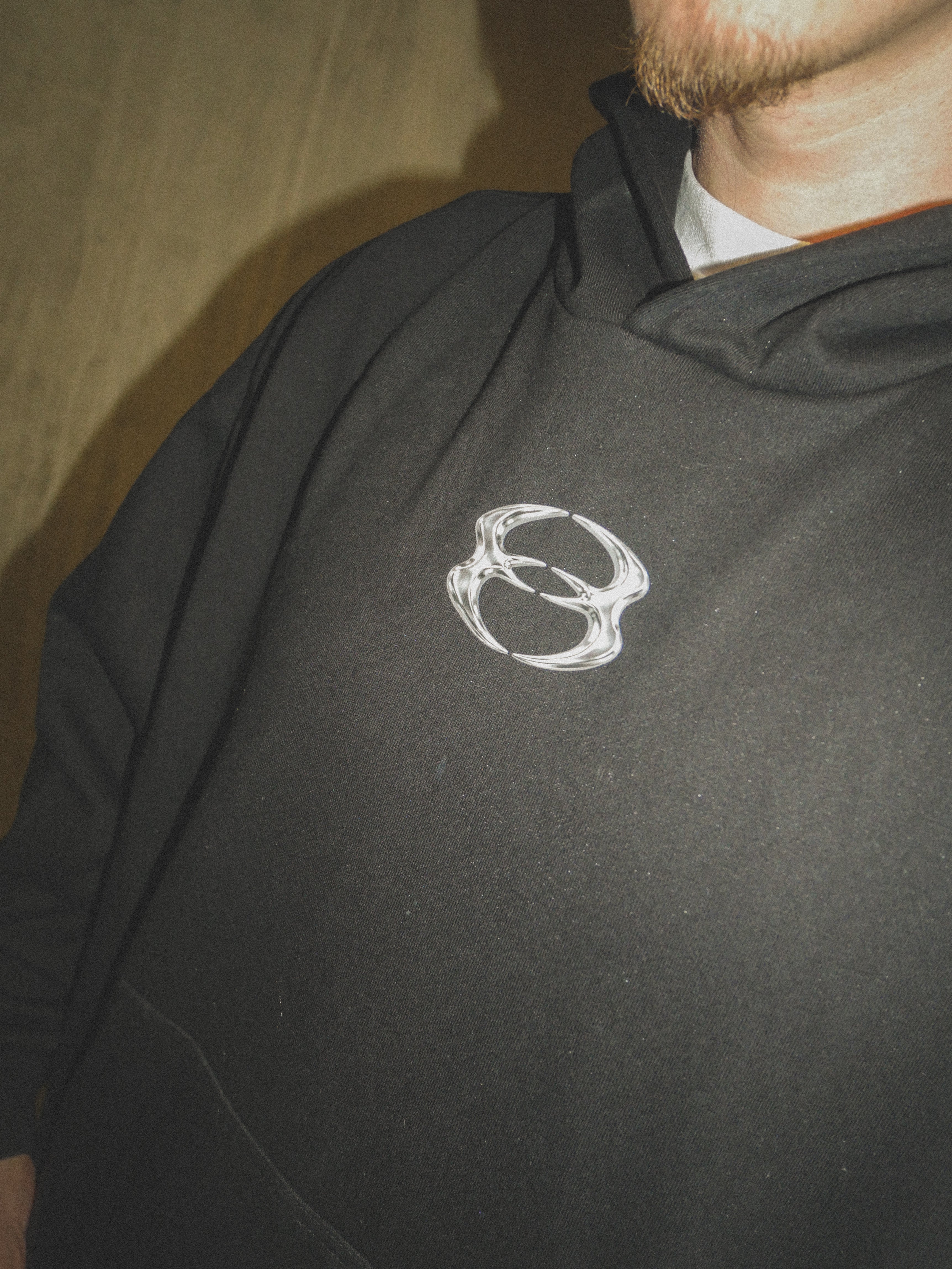 Chrome Logo Hoodie